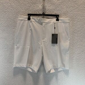 G/Fore Shorts Mens 38 Snow White‎ Maverick Hybrid Lined Performance Golf Stretch
